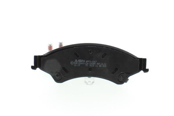 Jeu de 4 plaquettes de frein AISIN ref. BPFO-1017